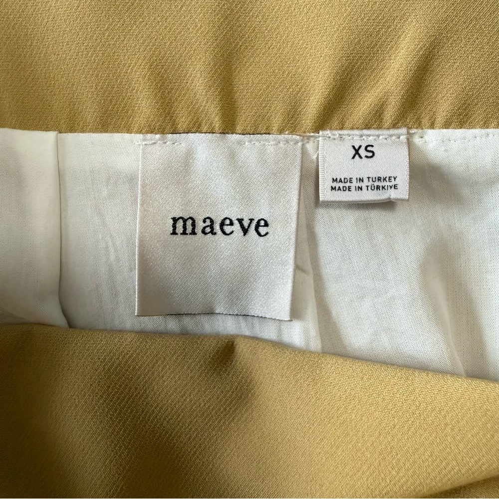 Maeve Layered Shirttail Midi Skirt Size XS - Picture 9 of 10